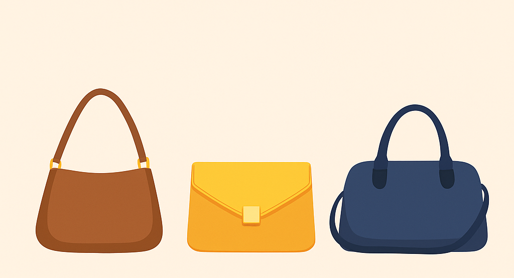 راهنمای انتخاب کیف مناسب برای هر موقعیت – روزمره، مهمانی، سفر 1 راهنمای انتخاب کیف مناسب برای هر موقعیت – روزمره، مهمانی، سفر