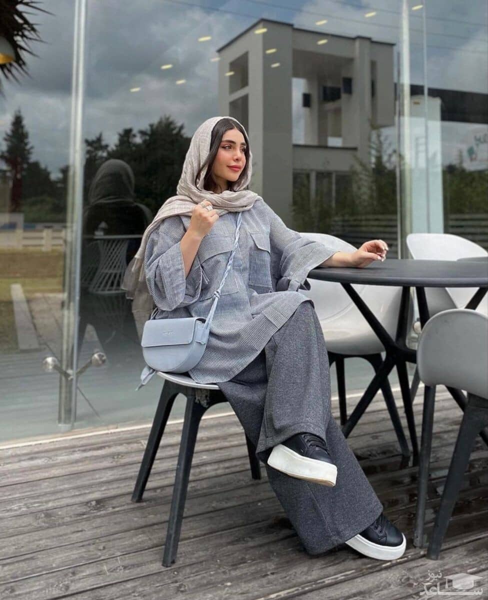 با شلوار بگ چه مانتویی بپوشم + ایدههای استایل شلوار بگ 1 با شلوار بگ چه مانتویی بپوشم + ایدههای استایل شلوار بگ